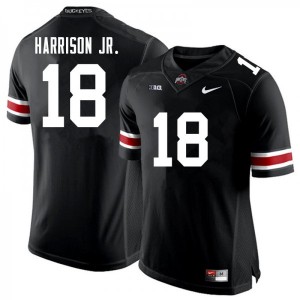 Men's OSU #18 Marvin Harrison Jr. Black Limited Name & Number Jersey 652155-452