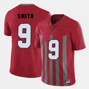 Men OSU Buckeyes #9 Devin Smith Red College Football Jersey 594060-116