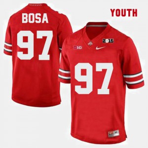 Youth Buckeyes #97 Joey Bosa Red College Football Jersey 989816-746